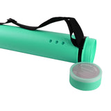 Maxbell Extendable Poster Tube Poster Carrying Case for Blueprints Drafting Drawings Green