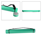 Maxbell Extendable Poster Tube Poster Carrying Case for Blueprints Drafting Drawings Green