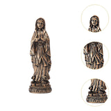 Maxbell Virgin Mary Statue Blessed Virgin Mother Mary Sculpture for Prayer Rooms Car