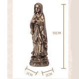 Maxbell Virgin Mary Statue Blessed Virgin Mother Mary Sculpture for Prayer Rooms Car