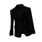 Maxbell 1/6 Scale Figure Clothes Suit Coat Mini Fashion for 12inch Male Dolls Figure Black