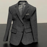 Maxbell 1/6 Scale Figure Clothes Suit Coat Mini Fashion for 12inch Male Dolls Figure Gray