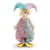Maxbell Christmas Clown Doll Arts Handmade for Parties Window Display Christmas Gift M