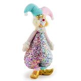 Maxbell Christmas Clown Doll Arts Handmade for Parties Window Display Christmas Gift M