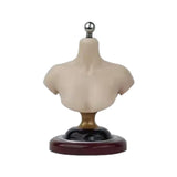 Maxbell 1/6 Half Bust Base Stand Accessories for Photographing Exhibition Collection 9cm