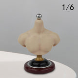 Maxbell 1/6 Half Bust Base Stand Accessories for Photographing Exhibition Collection 9.8cm