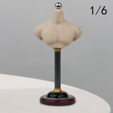 Maxbell 1/6 Half Bust Base Stand Accessories for Photographing Exhibition Collection 15.3cm