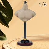 Maxbell 1/6 Half Bust Base Stand Accessories for Photographing Exhibition Collection 15.3cm