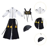 Maxbell 1/6 Shirt and Hanfu Skirt Cosplay Outfit for 12'' inch Female Action Figures