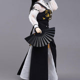 Maxbell 1/6 Shirt and Hanfu Skirt Cosplay Outfit for 12'' inch Female Action Figures