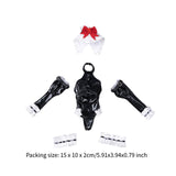 Maxbell 1/6 PU Bodysuit Cosplay with Arm Sleeves for 12'' Action Figures Accessories