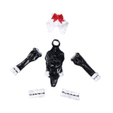 Maxbell 1/6 PU Bodysuit Cosplay with Arm Sleeves for 12'' Action Figures Accessories