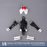 Maxbell 1/6 PU Bodysuit Cosplay with Arm Sleeves for 12'' Action Figures Accessories
