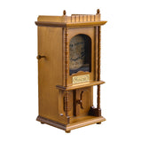 Maxbell Wooden Engraved Music Box Hand Crank for Spring Festival Wedding Anniversary