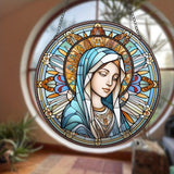 Maxbell Jesus Blessing Scene Easter Decoration Christmas Tree Pendant for Yard Women