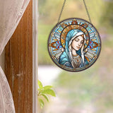 Maxbell Jesus Blessing Scene Easter Decoration Christmas Tree Pendant for Yard Women
