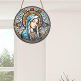Maxbell Jesus Blessing Scene Easter Decoration Christmas Tree Pendant for Yard Women