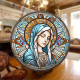 Maxbell Jesus Blessing Scene Easter Decoration Christmas Tree Pendant for Yard Women