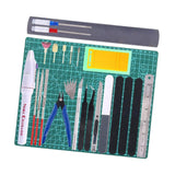 Maxbell 33Pcs Model Tools Set Professional for Car Car Model Building Model Tool Kit