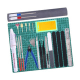 Maxbell 33Pcs Model Tools Set Professional for Car Car Model Building Model Tool Kit