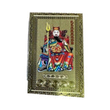 Maxbell Chinese Amulet Card Protection Religious Card Alloy Luck Card Feng Shui Card
