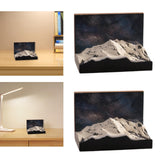 Maxbell 3D Paper Memo Pad DIY Calendar Multifunctional Paper Carving for Office Home without calendar