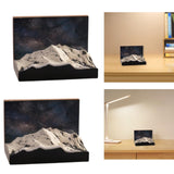 Maxbell 3D Paper Memo Pad DIY Calendar Multifunctional Paper Carving for Office Home without calendar