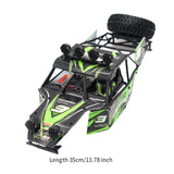 Maxbell RC Car Shell Sturdy Easy to Install Lightweight Replaces for 1:12 4WD RC Car green