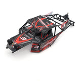 Maxbell RC Car Shell Sturdy Easy to Install Lightweight Replaces for 1:12 4WD RC Car red