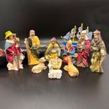 Maxbell Nativity Scene Figurine Nativity Sculpture Statue for Holiday Gift Shelf Car