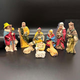 Maxbell Nativity Scene Figurine Nativity Sculpture Statue for Holiday Gift Shelf Car