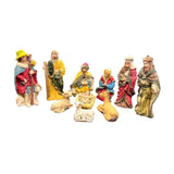 Maxbell Nativity Scene Figurine Nativity Sculpture Statue for Holiday Gift Shelf Car