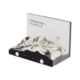 Maxbell 2025 Year Calendar Model Mount Paper Sculpture for Collectibles Home