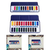 Maxbell Watercolor Paint Shading Washable Watercolor for Countryside Travel Garden 12 color