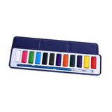 Maxbell Watercolor Paint Shading Washable Watercolor for Countryside Travel Garden 12 color