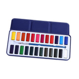 Maxbell Watercolor Paint Shading Washable Watercolor for Countryside Travel Garden 24 color