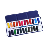 Maxbell Watercolor Paint Shading Washable Watercolor for Countryside Travel Garden 24 color