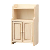 Maxbell 1:12 Dollhouse Cabinet Mini Doll Accessories Decoration for Living Room Home Style A