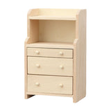 Maxbell 1:12 Dollhouse Cabinet Mini Doll Accessories Decoration for Living Room Home Style B