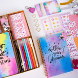 Maxbell DIY Journal Scrapbook Kit Journaling Arts Craft Sets for Teenage Girls Gifts