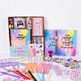 Maxbell DIY Journal Scrapbook Kit Journaling Arts Craft Sets for Teenage Girls Gifts