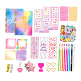 Maxbell DIY Journal Scrapbook Kit Journaling Arts Craft Sets for Teenage Girls Gifts