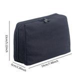 Maxbell Pipe Storage Organizer Multifunctional Pipe Pouch for Pipe Other Accessories black
