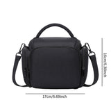 Maxbell Camera Bag Travel Bag Compact Shoulder Photo Bag for Traveling Outdoor Women black