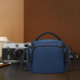Maxbell Camera Bag Travel Bag Compact Shoulder Photo Bag for Traveling Outdoor Women blue