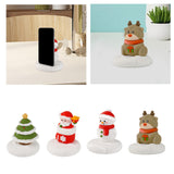 Maxbell Christmas Cell Phone Holder Desk Ornament for Living Room Indoor Shop Window Christmas tree