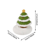 Maxbell Christmas Cell Phone Holder Desk Ornament for Living Room Indoor Shop Window Christmas tree