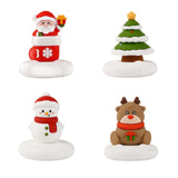 Maxbell Christmas Cell Phone Holder Desk Ornament for Living Room Indoor Shop Window Christmas tree