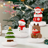 Maxbell Christmas Cell Phone Holder Desk Ornament for Living Room Indoor Shop Window Christmas tree