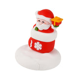 Maxbell Christmas Cell Phone Holder Desk Ornament for Living Room Indoor Shop Window Santa Claus